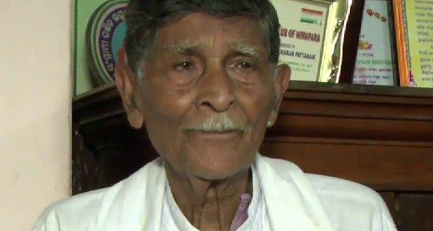 Freedom fighter Bhabani Charan Patnaik passes away