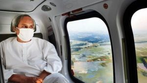 Odisha CM takes aerial survey of cyclone Amaphan