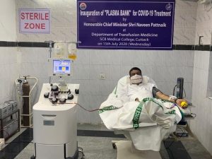 Dharmendra Pradhan donates plasma