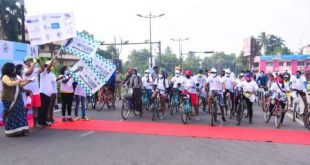 cyclathon promotes awareness on cancer
