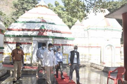 High-level committee visits Nrusinghanath temple