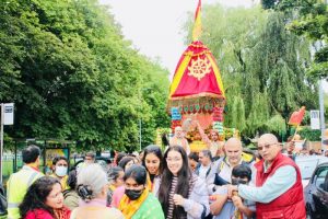 Jagannath’s idol installation ceremony in Manchester