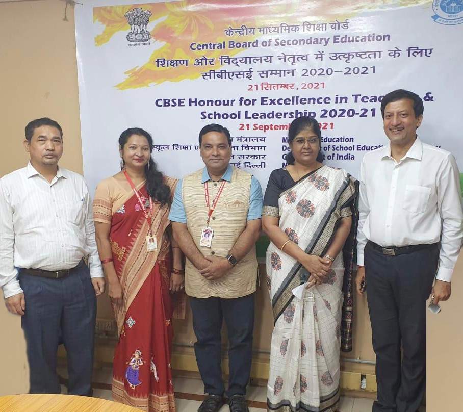 CBSE honour for excellence in teaching