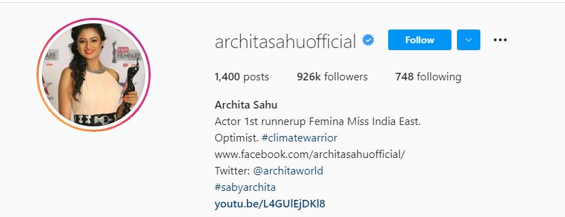 Archita Sahu Fucking - From Prakruti Mishra to Archita: List of top most followed Odia heroines