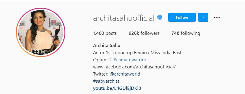 821px x 316px - From Prakruti Mishra to Archita: List of top most followed Odia heroines