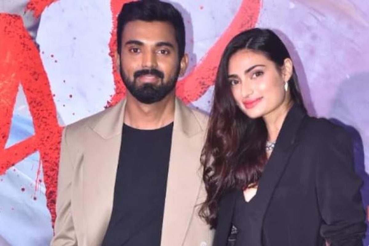 Actress Athiya Shetty and cricketer KL Rahul