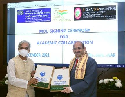 SOA signs MoU with ICSI