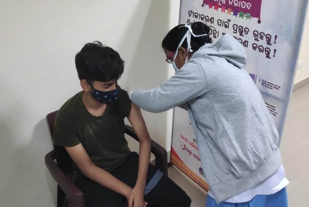 vaccination for children in 15-18 age group