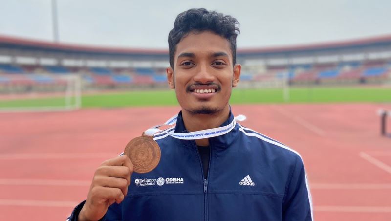 Odisha high jumper Swadhin Majhi