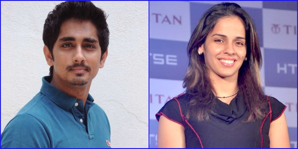 Siddharth apologies to Saina Nehwal