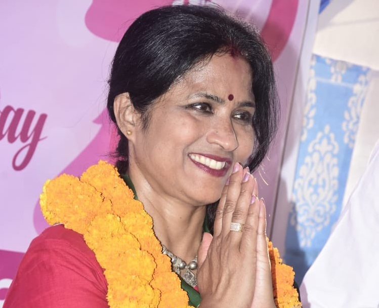 Sulochana won the BMC Mayor post