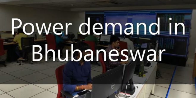 Power demand in Bhubaneswar