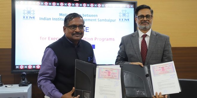 IIM Sambalpur and NSE Academy Inks MoU