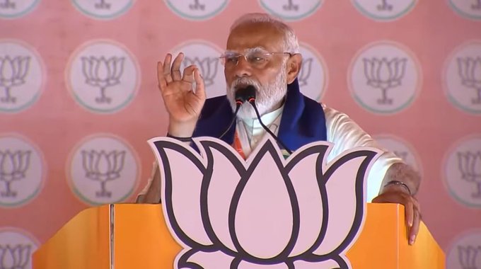 PM Modi in Cuttack rally