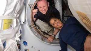 Sunita Williams and Barry Wilmore