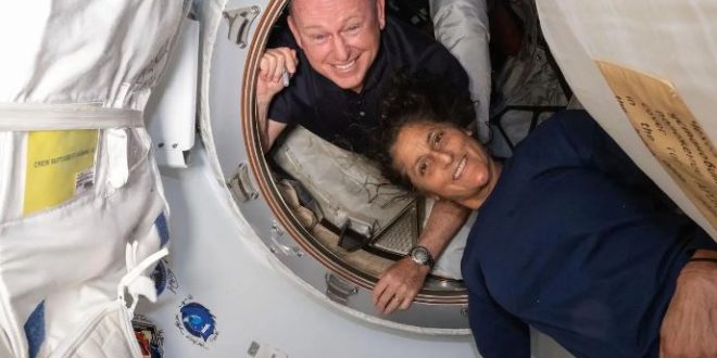 Sunita Williams and Barry Wilmore