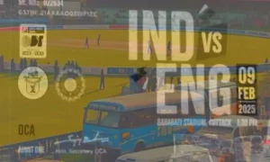 Barabati match: ind vs eng parking