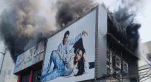 Fire at shop in Cuttack city