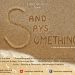 Sand says something