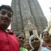 clicking photos inside Jagannath Temple