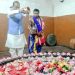 Vijay Goel posting photos of Lingaraj Temple