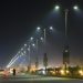 LED street lights on Cuttack-Puri Bypass Road